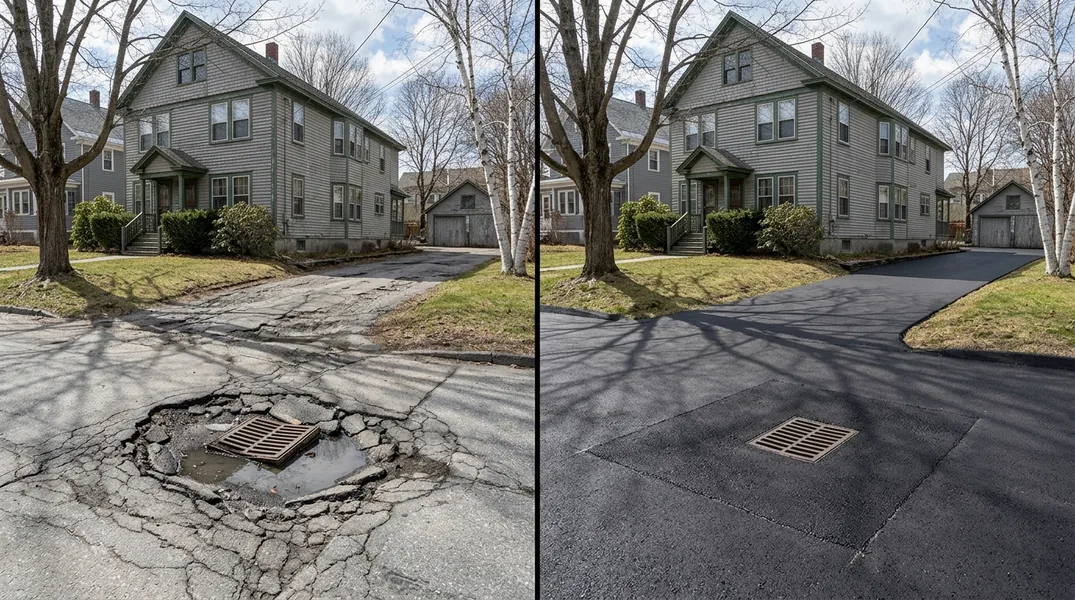 Result asphalt paving in Burlington - Burlington Asphalt Paving